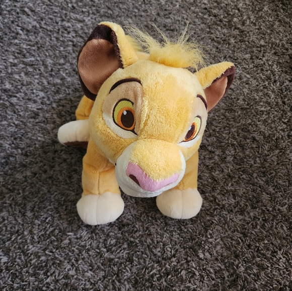 Disney | Toys | Disney Lion King Simba Plush | Poshmark